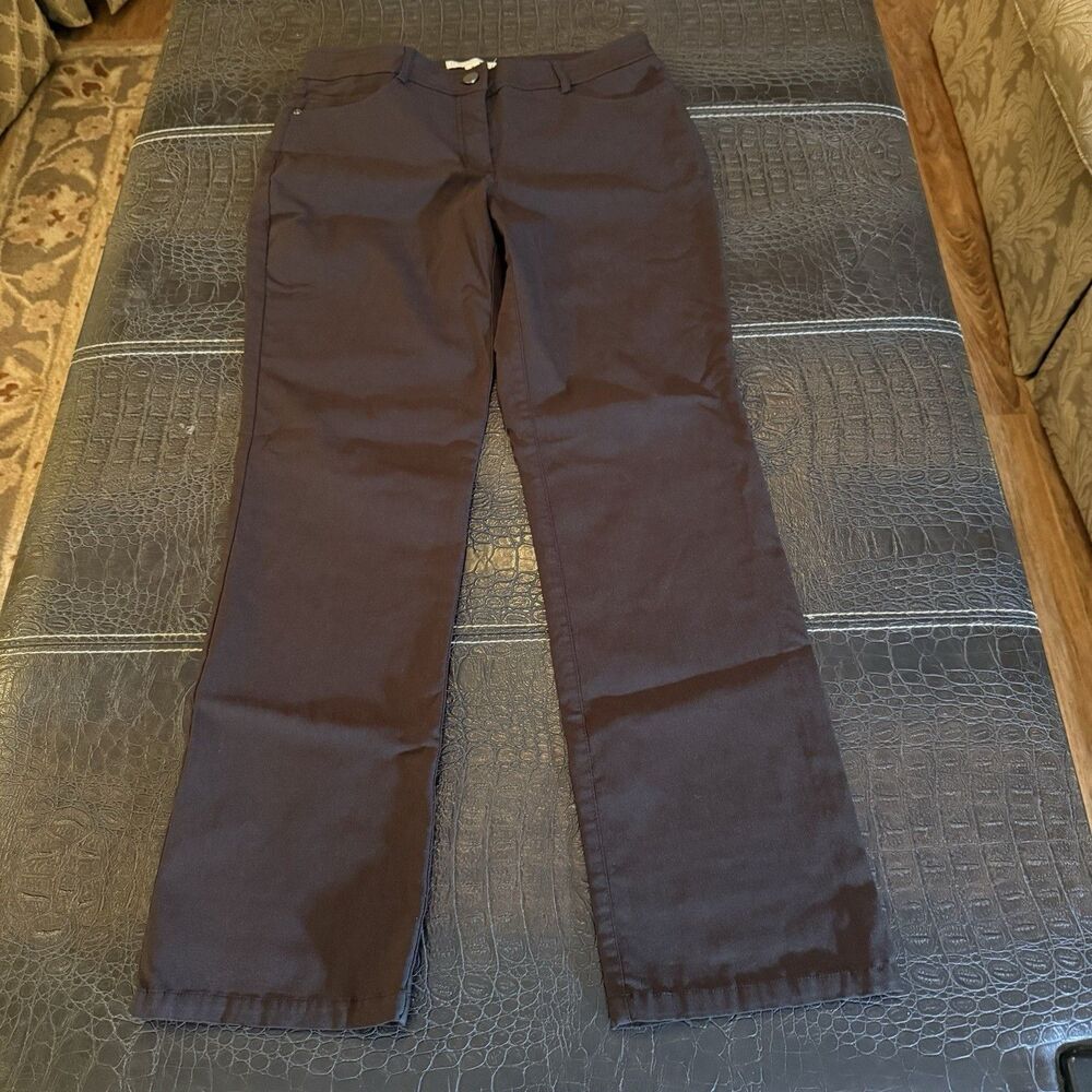Dana Buchman Pants Womens 6 Brown Stretch Casual Business Ladies